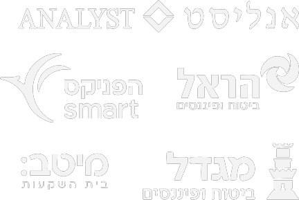 לוגואים של חברות הביטוח וקרנות הפנסיה